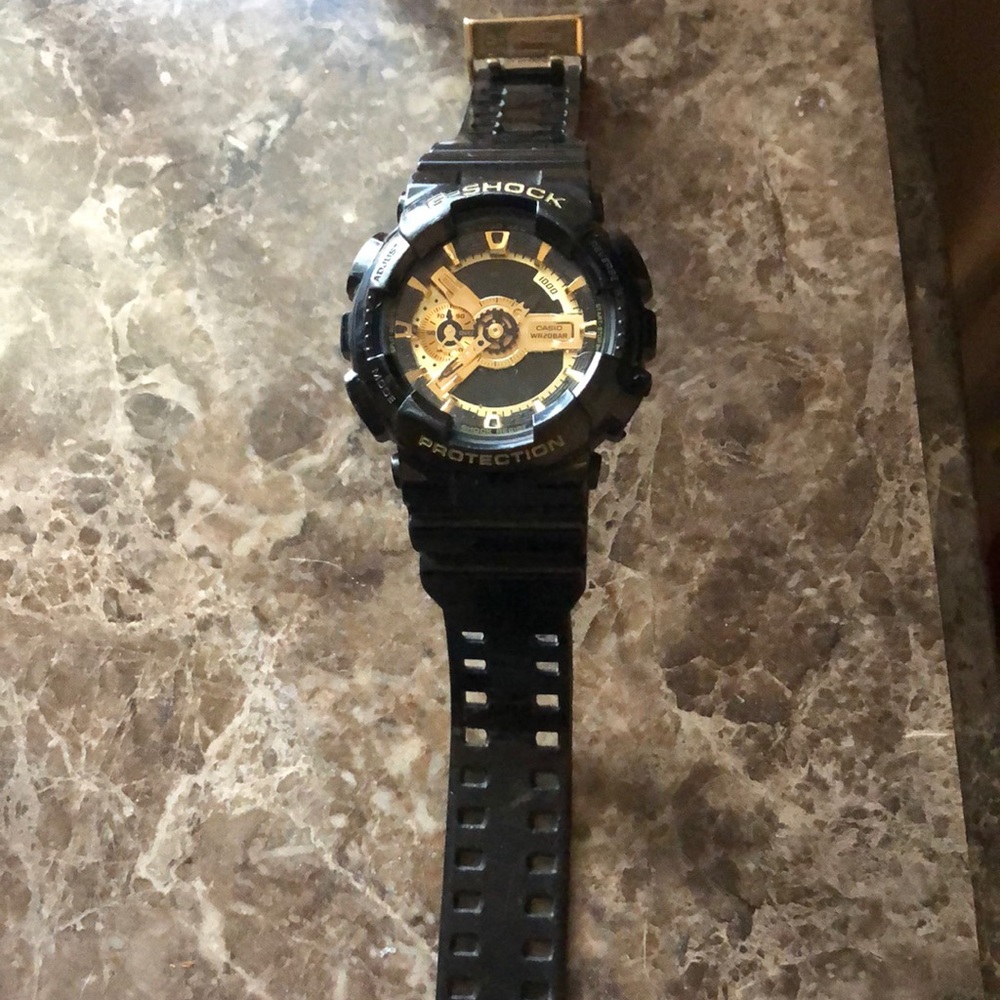 Black & Gold G-Shock